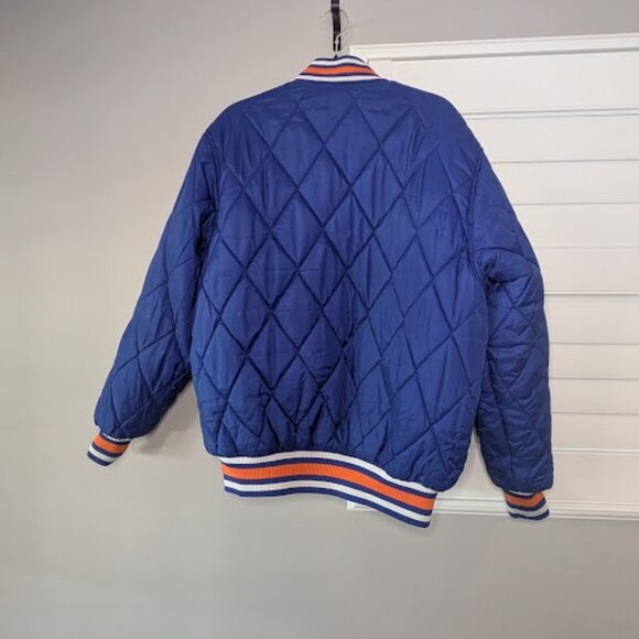 Mitchell & Ness Hardwood Classics New York Knicks Reversible Jacket – Black/Blue - Picture 5 of 16
